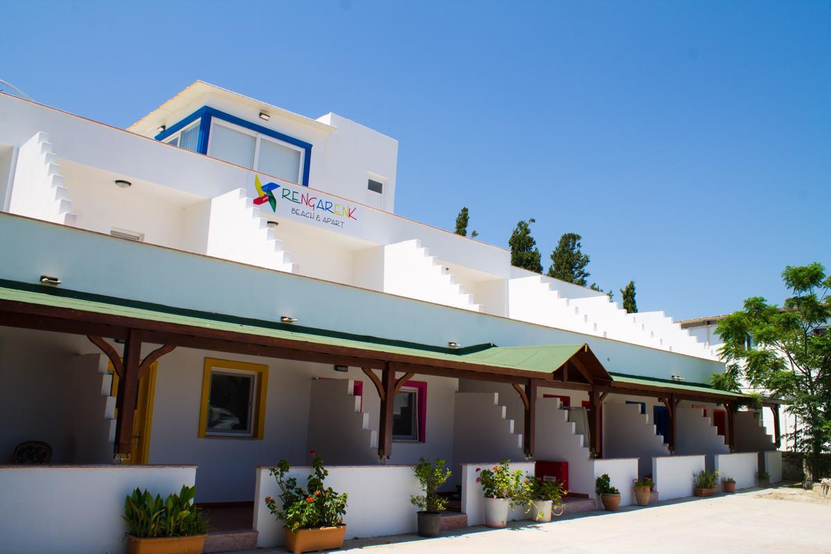 Rengarenk Apart Hotel Ortakentyahşi Exterior foto